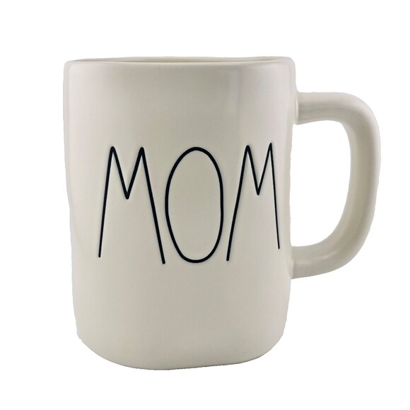 Rae Dunn By Magenta MOM EST 2022 White Coffee Ceramic Mug Mother's Day Newborn - Picture 4 of 7